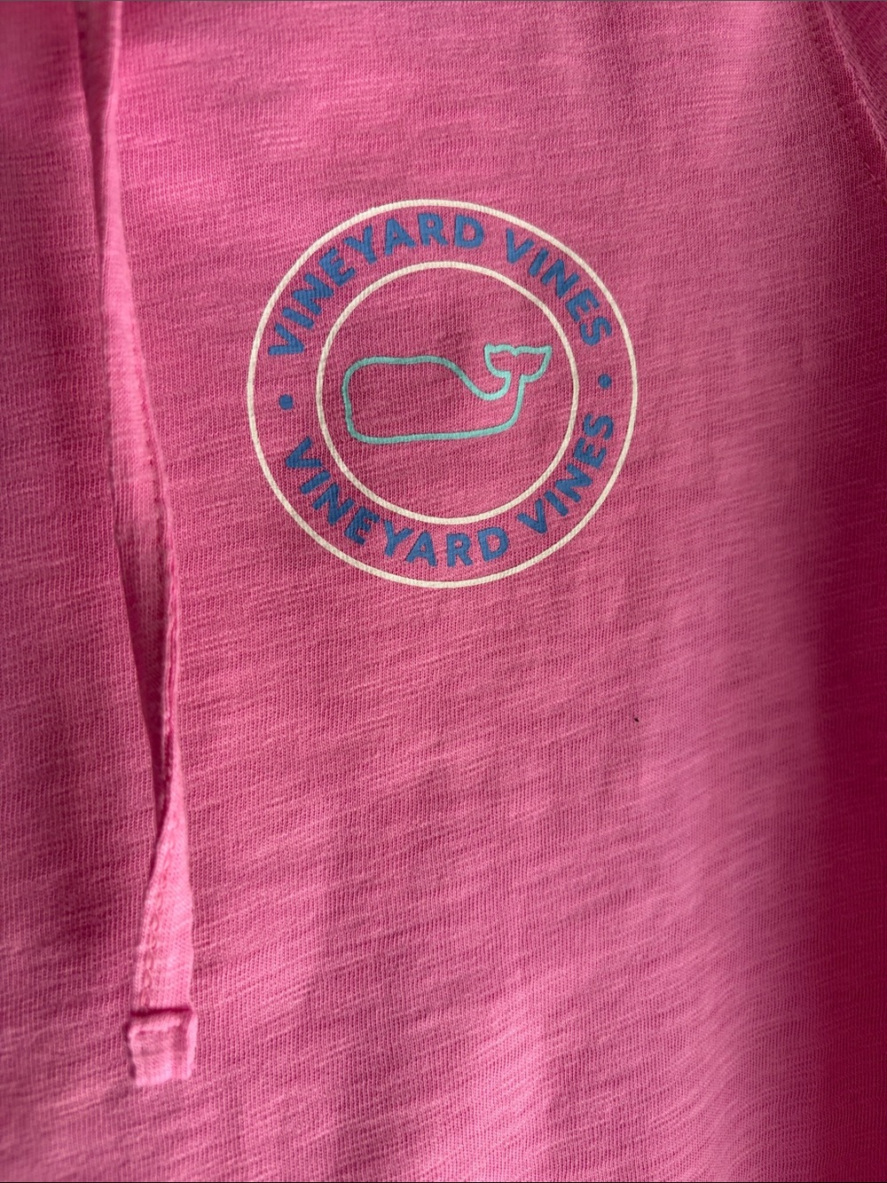 Vineyard Vines Bubblegum Pink Hooded Cotton pullover - lightweight - Picture 4 of 6